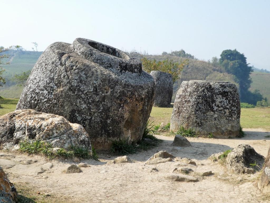 Laos - Megalithische Krüge in Xieng Khouang - 2018